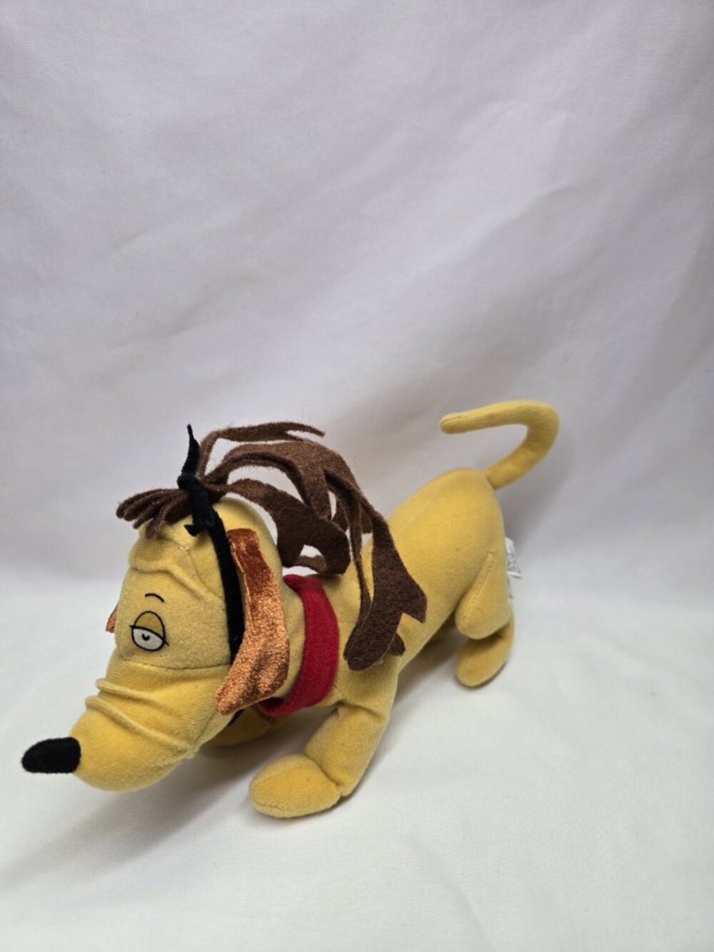 Hallmark 1998 Max Dog Puppy Dr Seuss Grinch Stole Christmas Plush 9” Stuffed